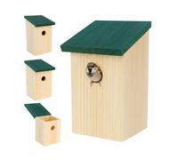 Relaxdays Set of 4 bird boxes