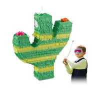 Relaxdays Set of 4 Cactus Pinata