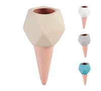 Relaxdays Set of 4 Clay Cone in Different Colours