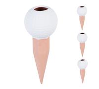 Relaxdays Set of 4 Clay Cones for Plant Irrigation