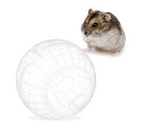 Relaxdays Set of 4 Clear Hamster Exercise Balls