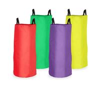 Relaxdays Set of 4 Colourful Sack Race Bags