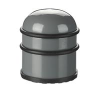 Relaxdays Set of 4 Dark Grey Door Stoppers