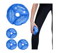 Relaxdays Set of 4 Gel Knee Pads in Blue