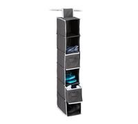 Relaxdays Set of 4 Hanging Organisers Anthracite