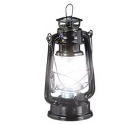 Relaxdays Set of 4 LED Storm Lanterns Black