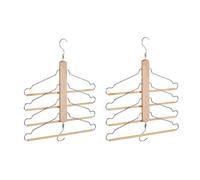 Relaxdays Set of 4 Multi Clothes Hanger