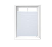 Relaxdays Set of 4 Pleated Blinds White 90x130 cm