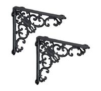 Relaxdays Set of 4 Shelf Brackets