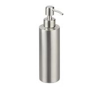 Relaxdays Set of 4 Stainless Steel Soap Dispenser