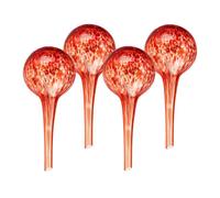 Relaxdays Set of 4 Watering Balls Glass