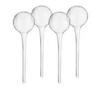 Relaxdays Set of 4 Watering Globes Glass