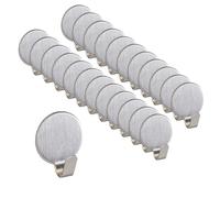 Relaxdays Set of 48 Round Adhesive Hooks