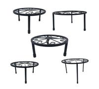 Relaxdays Set of 5 round plant stands