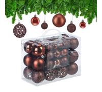 Relaxdays Set of 50 Christmas Baubles