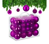 Relaxdays Set of 50 Christmas Tree Baubles