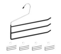 Relaxdays Set of 50 Multi Pants Hangers