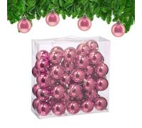 Relaxdays Set of 50 Shiny Christmas Baubles