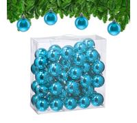 Relaxdays Set of 50 Shiny Christmas Baubles