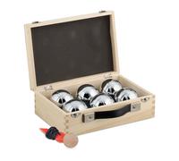 Relaxdays Set of 6 Boules for Lawn Bowling