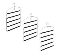 Relaxdays Set of 6 Clothes Hanger Space Saving