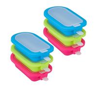 Relaxdays Set of 6 Silicone Popsicle Molds