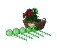 Relaxdays Set of 6 Watering Globes 250 ml
