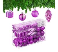 Relaxdays Set of 72 Christmas Ornaments
