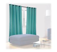 Relaxdays Set of 8 Patterned Curtains 245 x 135 cm