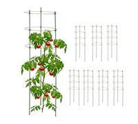 Relaxdays Set of 8 Plant Supports 90 cm