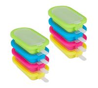 Relaxdays Set of 8 Silicone Popsicle Molds