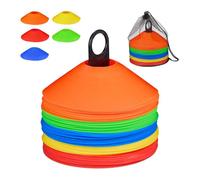Relaxdays Set of 80 Marking Cones for Football