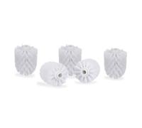 Relaxdays Set of 80 Toilet Brush Heads White