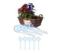 Relaxdays Set of 9 Watering Globes 250 ml