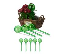 Relaxdays Set of 9 Watering Globes 250 ml