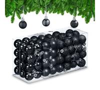 Relaxdays Set of 96 Christmas Baubles