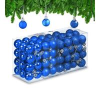 Relaxdays Set of 96 Christmas Baubles