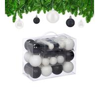 Relaxdays Set of Christmas Tree Baubles