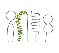 Relaxdays Set of Geometric Plant Supports