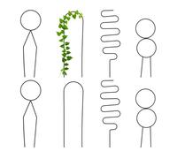 Relaxdays Set of Geometric Plant Supports