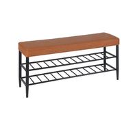 Relaxdays Shoe bench with 2 shelves