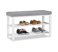 Relaxdays Shoe Bench with Padding