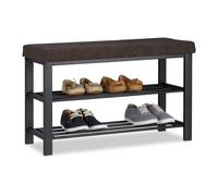 Relaxdays Shoe Bench with Padding