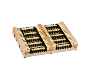Relaxdays Shoe Brush Outdoor Mat
