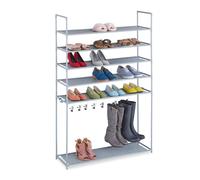 Relaxdays Shoe Rack With Boot Compartment