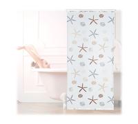 Relaxdays Shower Curtain Roller Blind Ocean