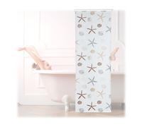 Relaxdays Shower Curtain Roller Blind Ocean