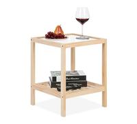 Relaxdays Coffee Table with Glass Top