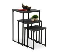 Relaxdays Side Table Set of 3