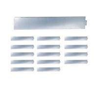 Relaxdays Silver edging